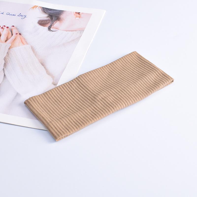 Korean Style Knitted Women's Headband: Versatile, Sweat-Absorbent, Elastic for Sports & Face Washing
