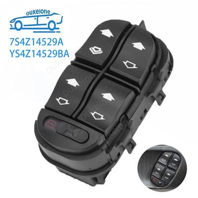 For Ford Focus 2000-2007 Car Front Left Driver Side Electric Power Window Switch Glass Control Button 7S4Z14529A YS4Z14529BA