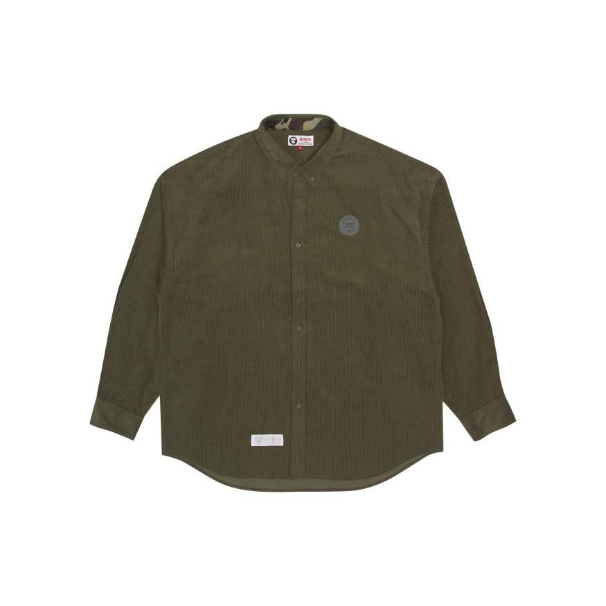 Aape Shirts Men's Pointed Collar Moderate Other AAPSTM8385XAH