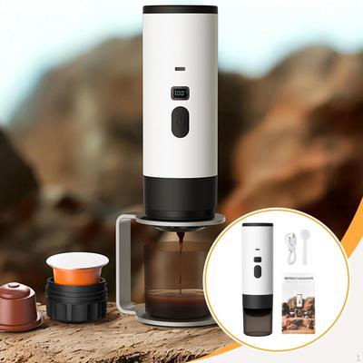 Capsule Coffee Machine Car Espresso Maker Birthday Gift Utility Professional Travel for