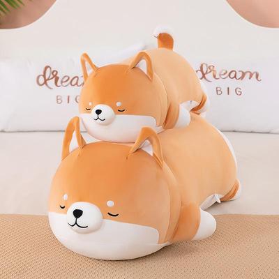 Entzückendes Shiba Inu Plüschtier Hundepuppe mit Corgi Kissen - Herzliches Geburtstagsgeschenk für Mädchen