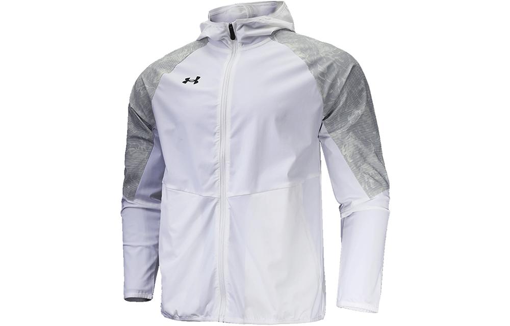 Under Armour Jackets Men s White Hooded Moderate Other 22500403-100 S
