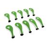 10 Pcs Golf Iron Head Cover Set with Zipper Golf Club Headcovers Fits Most Clubs Protective Golf Head Covers