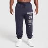 Men's American Style Shark Fitness Joggers - Outdoor Sports, Casual, Cotton, Loose Fit, Plus Size