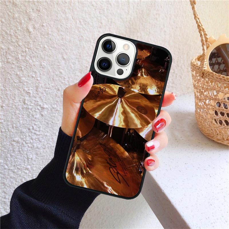 Drum Drummer Phone Case for iPhone 17 Air 16 15 14 12 13 PLUS 11 PRO MAX Back Cover Fundas Shell