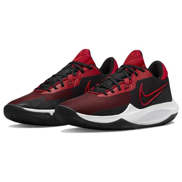 Nike Precision 6 Bred Unisex Sneakers Black Gym-Red University-Red DD9535-002