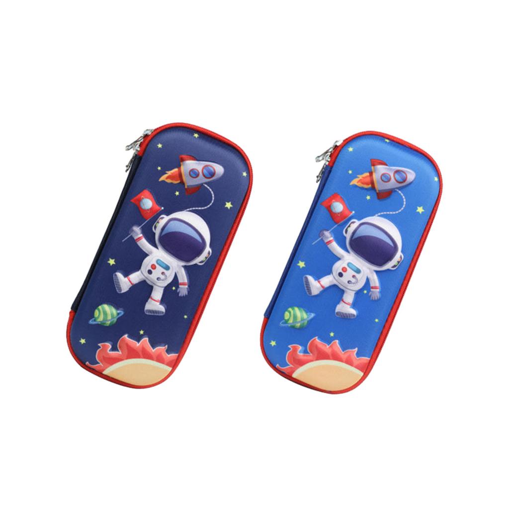 Fashion Cartoon 3D Stationery Box Waterproof Children Pencil Case Kids Pencil Bag With Dual Zip For Boys Girls School Gift