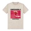 MADONNAA CONFESSIONS II PRIDE TEE O-neck Short Sleeve Cotton Female T-shirt Casual Summer Unisex Streetwear Graphic Print Merch