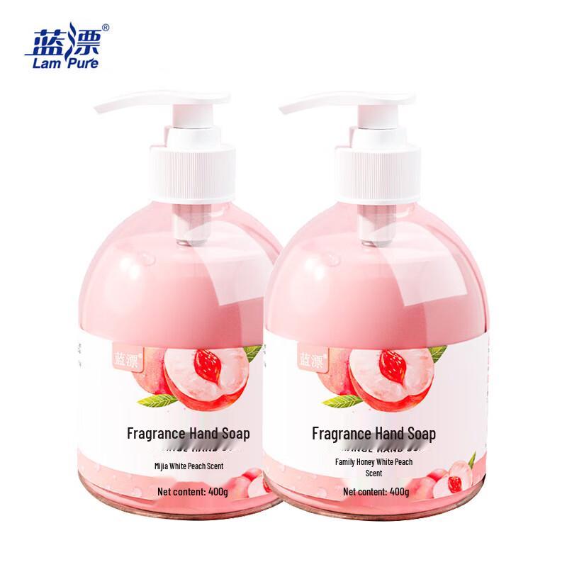 Lam Pure White Peach Scented Hand Soap