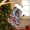 Christmas Decoration Fireplace Hanging Stocking 1pc Merry Christmas Skull Head Designpattern Christmas Gift So