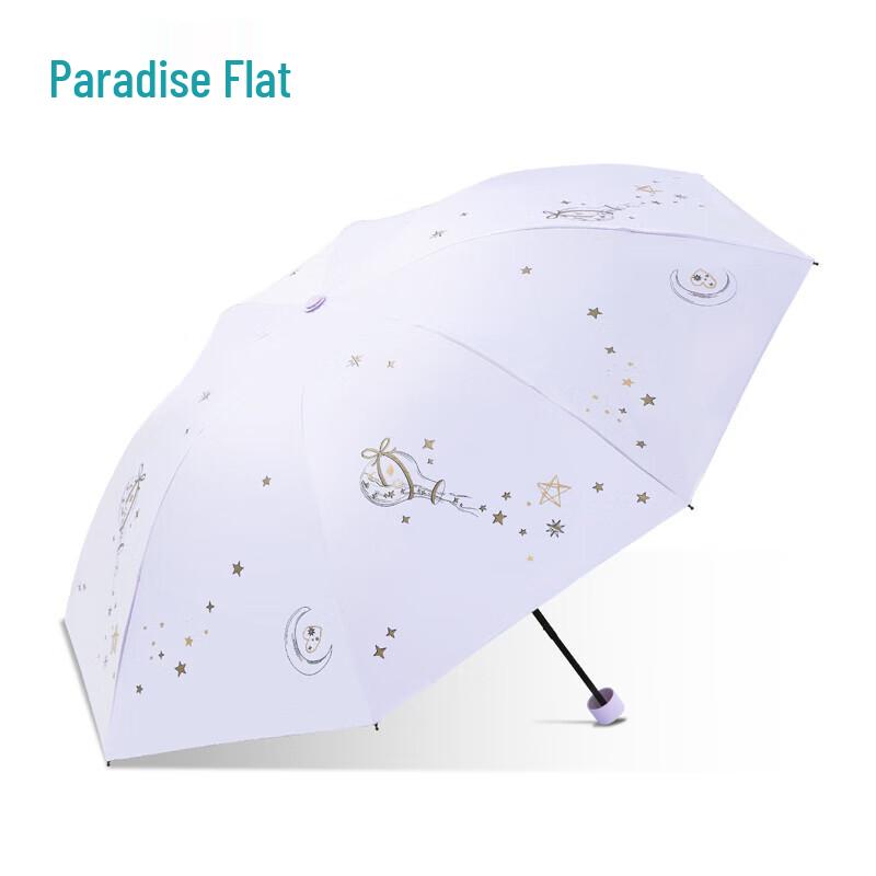 Paradise Black Glue UV Protection Foldable Umbrella