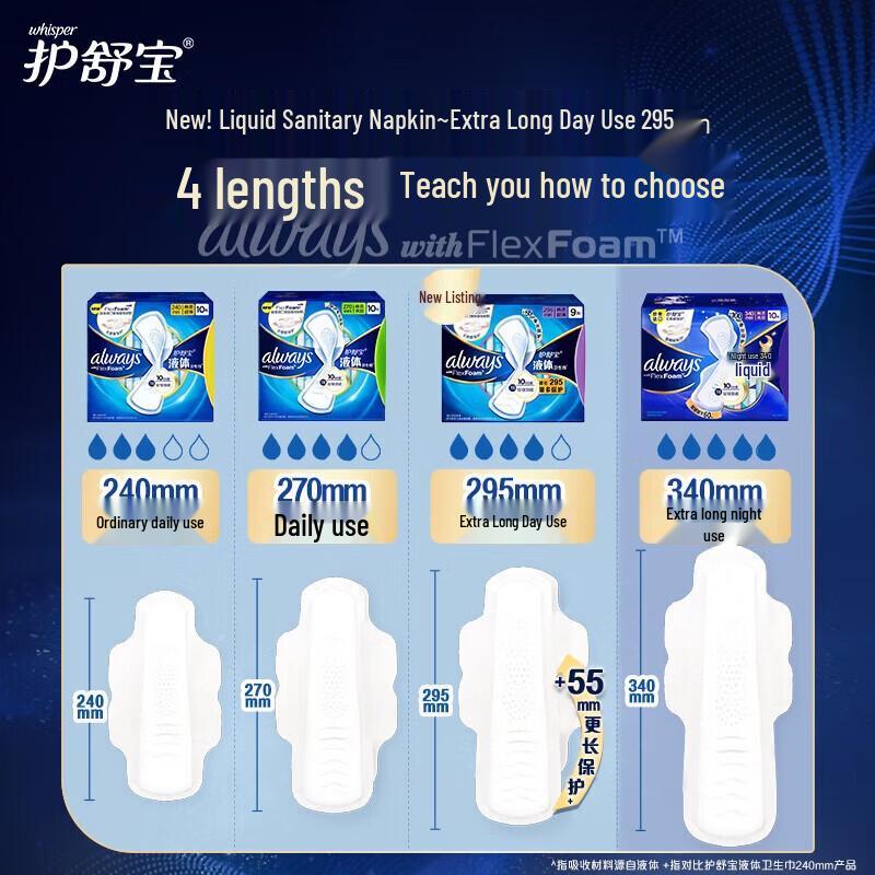 Whisper Future-Sense Tekuté hygienické vložky