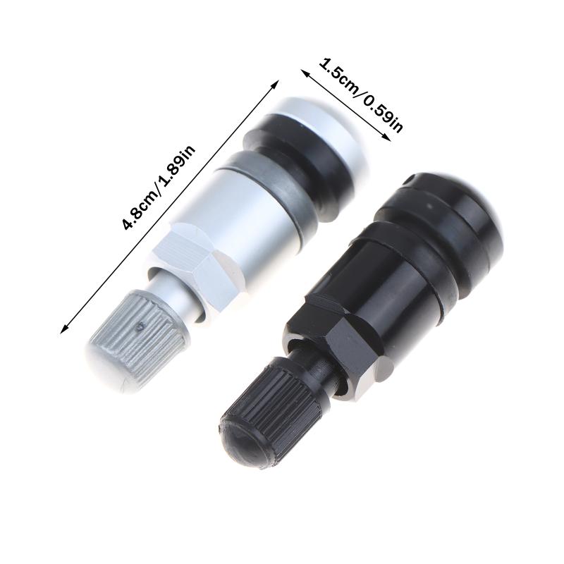 4 Stück TPMS Reifendrucksensor Ventilschaft für Autoräder Einfacher lecksicherer Ersatz für die meisten Autos