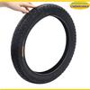 18x3.0 76-355 Tyre Inner Tube Fits for Electric Vehicle, Electric Tricycle 18*3.0 Off-road Tire Monowheel 18 Inch Tyre
