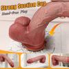 [Soft Silicone Penis Simulator] Super Long Soft Silicone Female Masturbator - Adult Simulation Penis with Large Suction Cup