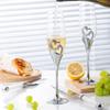 Set di bicchieri da champagne a bolle di cristallo e calici da vino rosso regalo di nozze bicchiere da vino rosso ad alto stelo in vetro trasparente bicchieri da vino bicchiere da vino