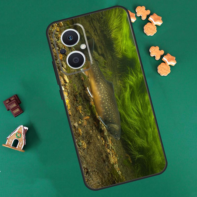 Trout Fish Fishing Case For OPPO Reno 8T 8 7 Lite 14 13 12 11 F 10 Pro Cover For OPPO Find X9 X8 X6 X5 Pro Coque