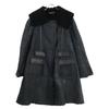 Neil Barrett [Good condition/domestic genuine] Sheepskin Mouton coat XS blackUsed