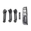 5PCS Black Car Interior Door Pull Grab Handle Kits For VW Bora Golf 4 MK4 Jetta 1999 2000 2001 2002 2003 2004 3B2867171E
