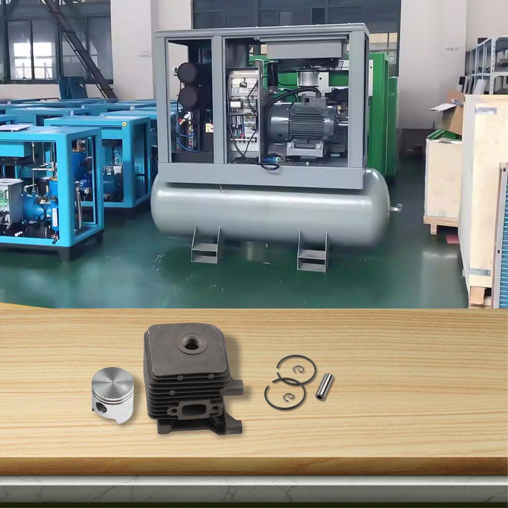 Für BG 45 Laubbläser 34mm Kolbenkit Wie auf dem Bild gezeigt Zylinder-Kolben-Kit Für Motorsense Zubehör Heckenschere