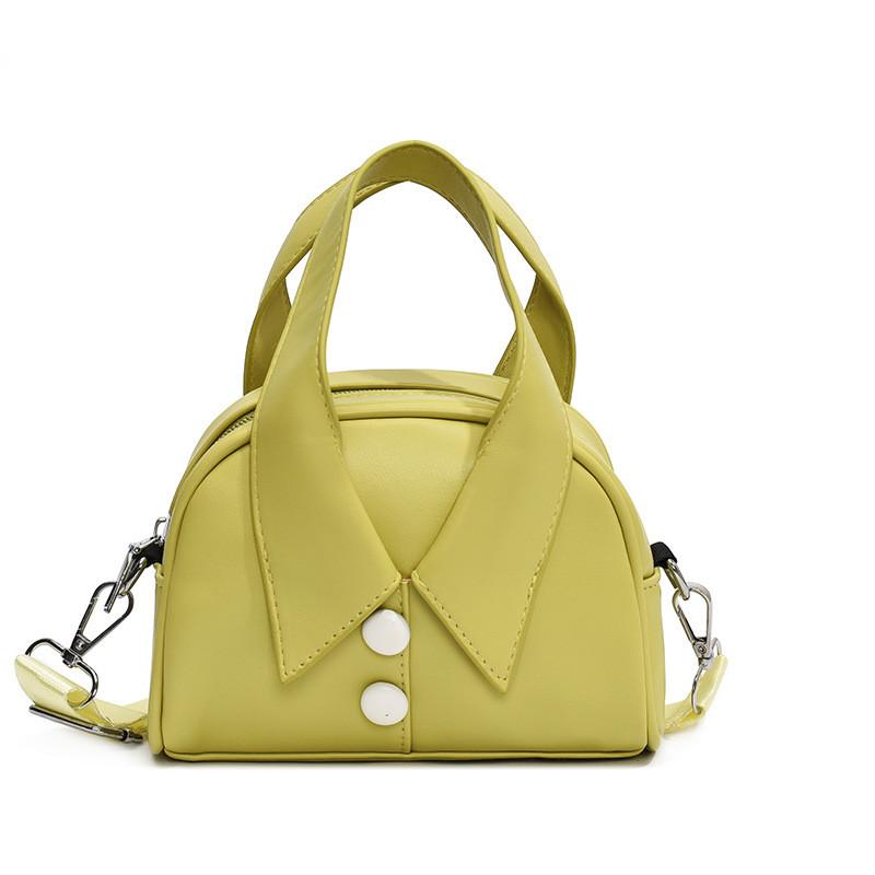 

Fashionable Solid Color Children Shoulder Bag For Boys And Girls Modern Chic Design зелений