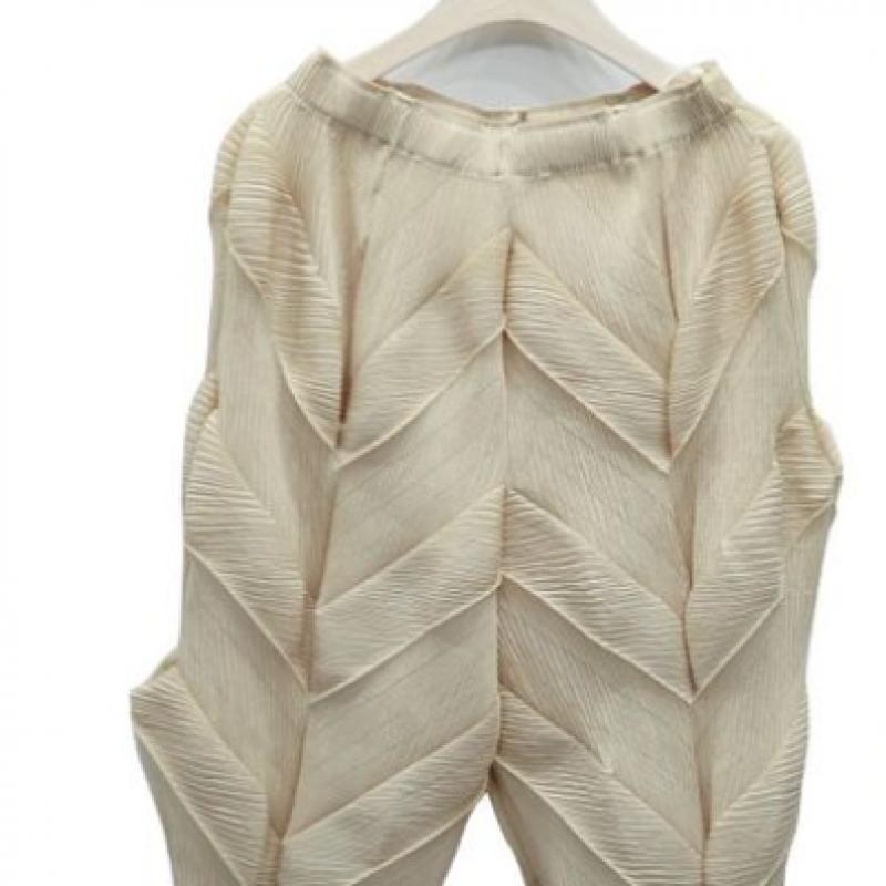 Shiz Madam Pleated Banding Pants P91877