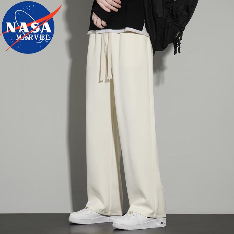 NASA MARVEL Men's Straight-Leg Casual Pants
