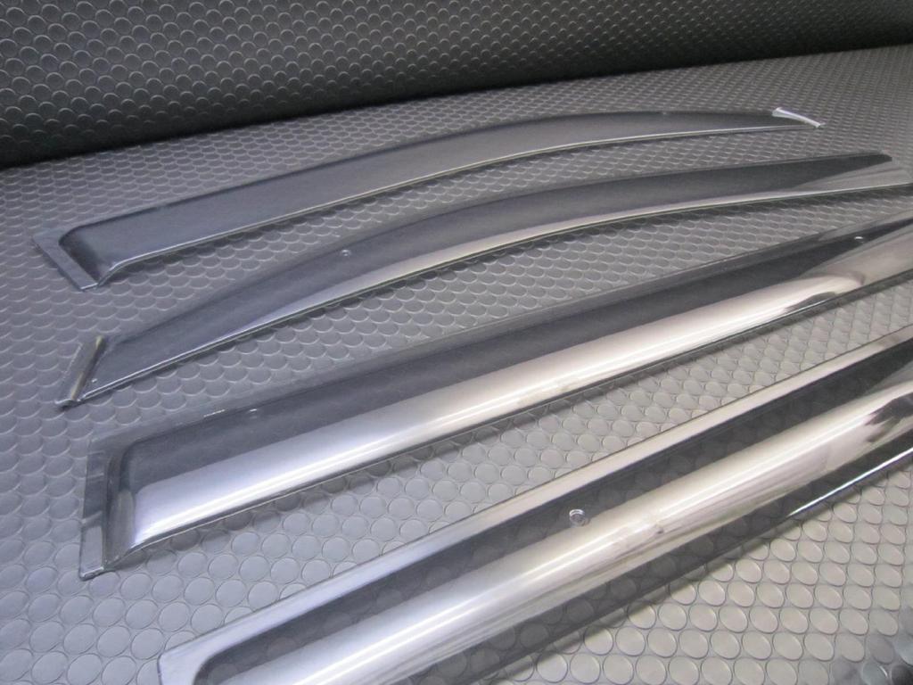 BRIGHTZ Premium Side Door Visors with Hardware for Voxy 60/65 [INJ-V-049] Compatible with AZR60G, AZR65G, AZR60/60G, AZR65/65G (Part Number: 12416)