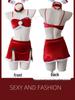 Sexy Santa Role Play Lingerie - Red Christmas & New Year's Outfit