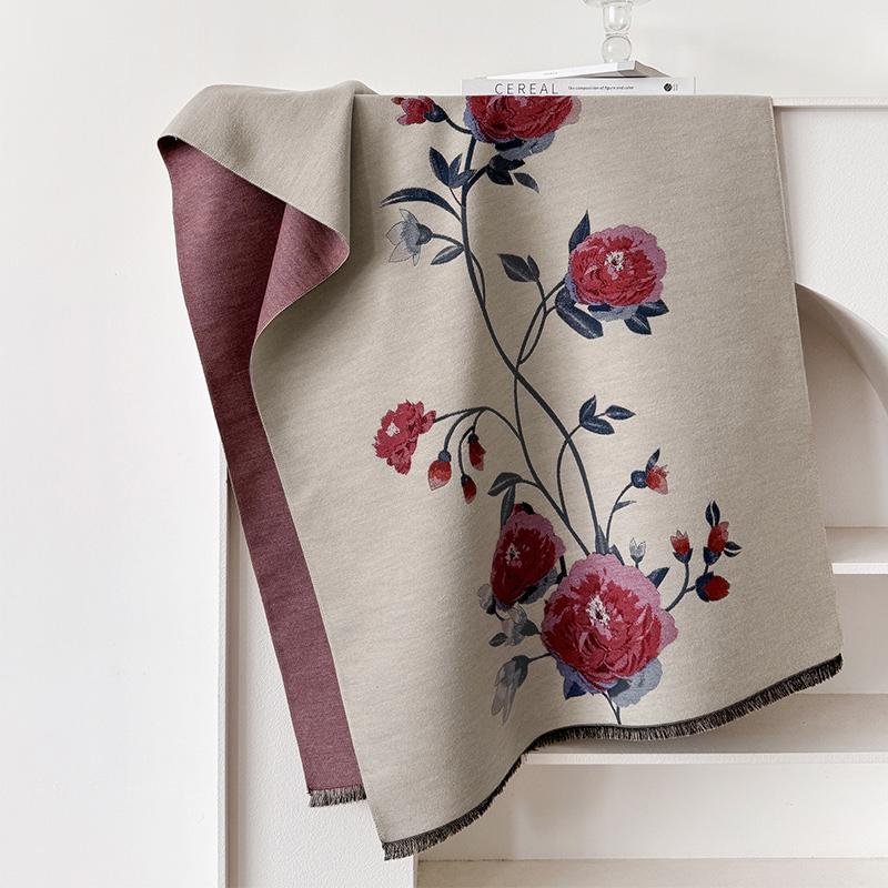 New Luxury Cashmere Scarf Winter Women Pashmina Shawls Warm Blanket Wraps Female Foulard Bandana Brand Thick Scarves Hijab