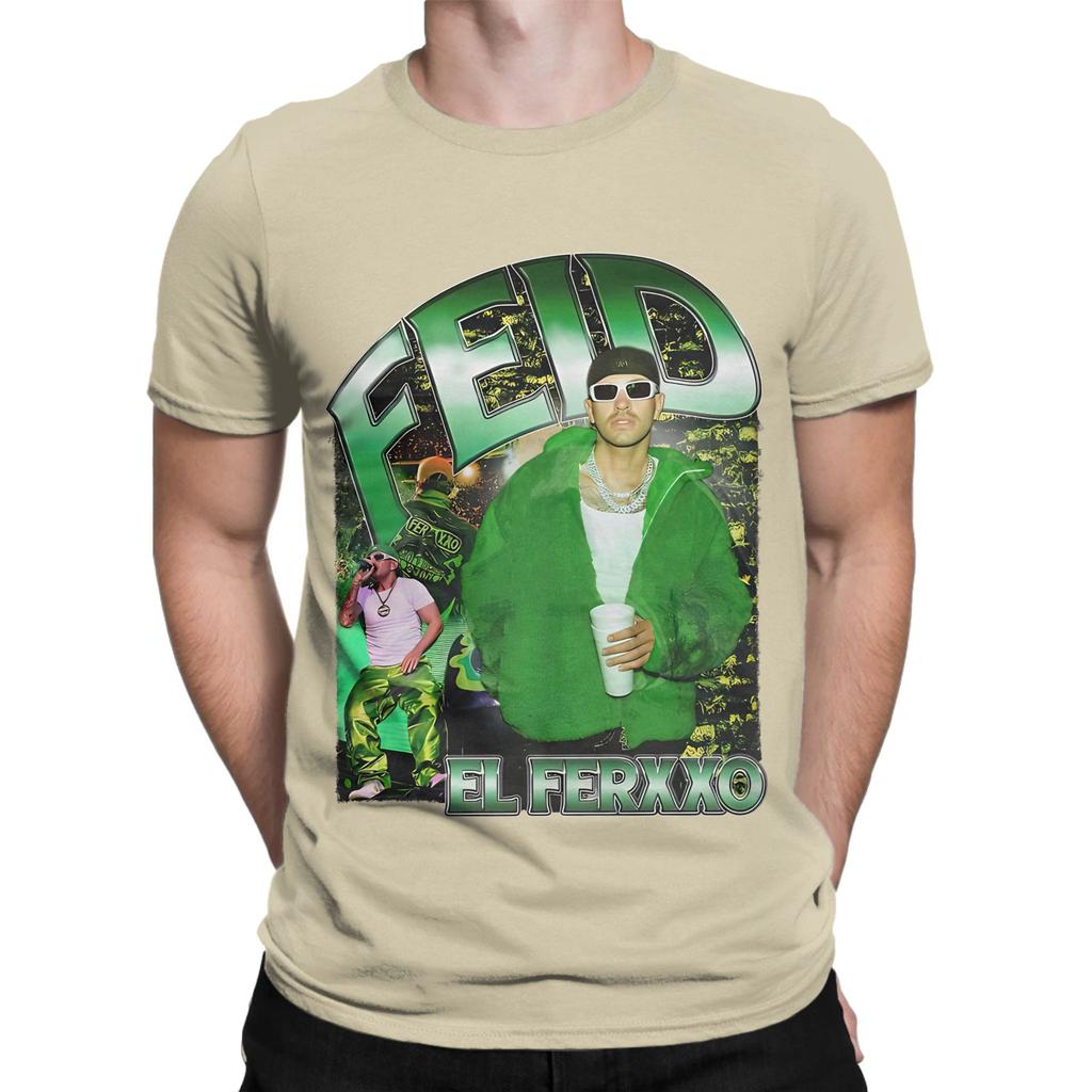 Feid Ferxxo Funny 100 Cotton TShirt Feid Tops Tees For Unisex