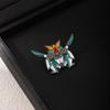 Japanese Anime Peripheral Gundam Mecha Warrior Badge Creative Children'S Clothing Schoolbag Decorative Accessories Brooch