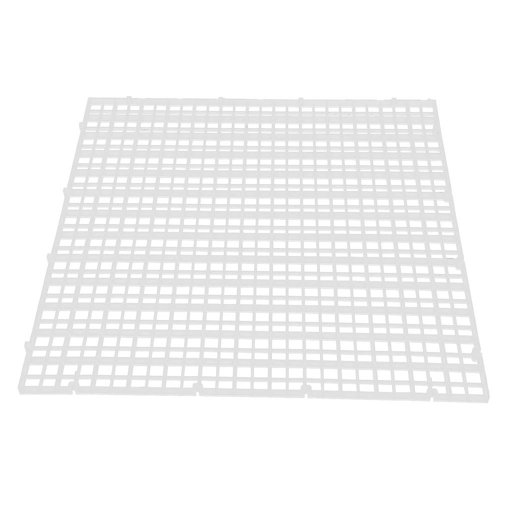 6Pcs Aquarium Fish   Isolation Bottom Filter Grid Plate Dividers Crate Cutting Splicing