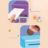 NEW Automatic Mini Safe Coins Cash Saving Money Box Password Counter Code Key Lock Coin Bank ATM Child