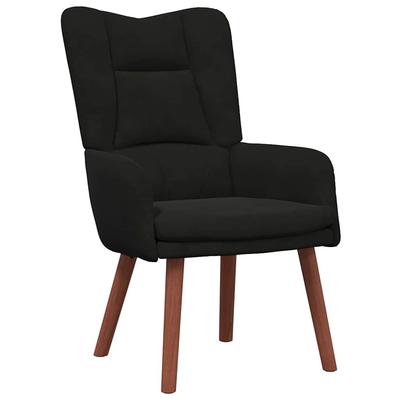 Armchair Black 63 X 67 X 94 Cm Velvet