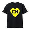 Colorful El Chapulin Colorado Heart Print T Shirt Inspired by La Vecindad Mexico Chavo Tv Series Vintage Washed Streetwear
