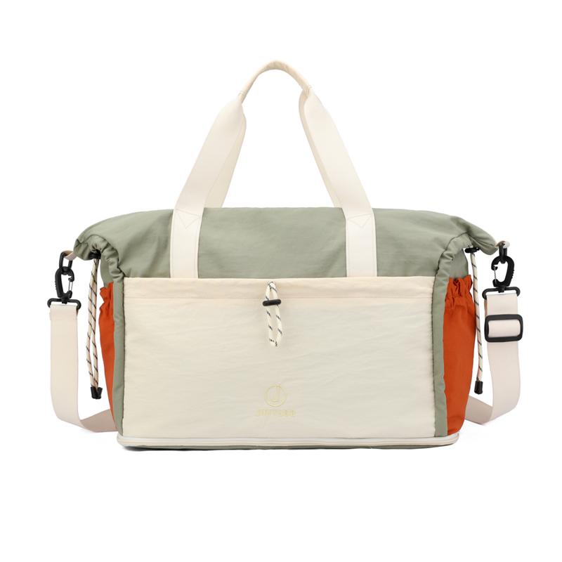 Extensible Large Capacity Shoulder Bag Dry and Wet Separate Travel Bag Short Distance Duffel Bag