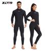 ZCCO 3MM Diving Suit Men's One-piece Long-sleeved Women's Thick Thermal Swimsuit Floating Surfing Jellyfish