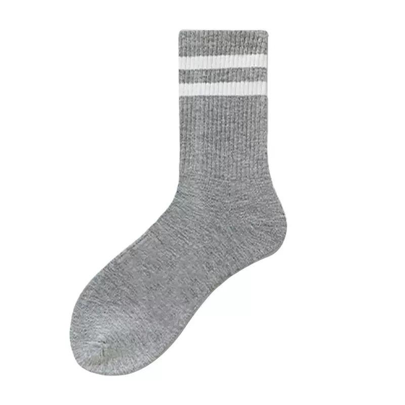 

Женские весенне-осенние повседневные спортивные хлопковые носки-трубы 1 pair серый