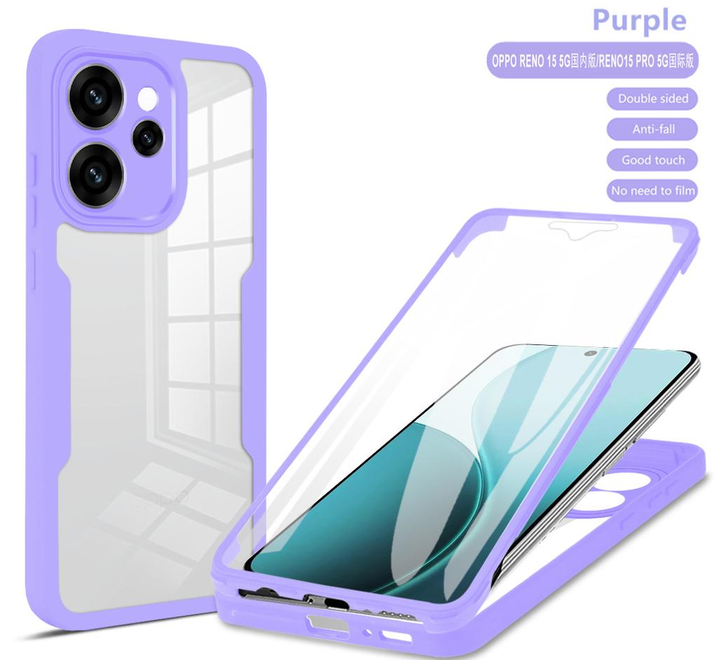 Applicable to OPPO Reno15Pro Qicai mobile phone case Reneo14Pro all-inclusive anti-drop Reno13 sheath