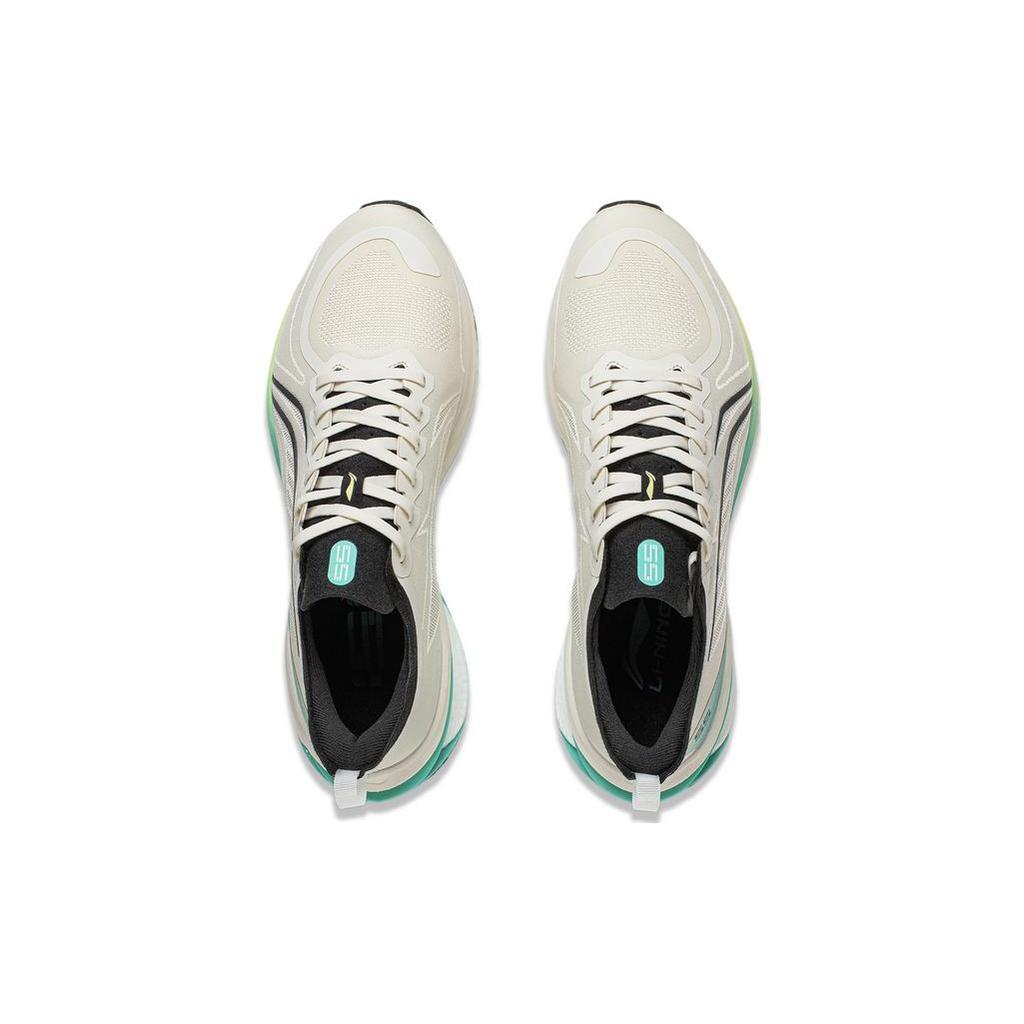 Li Ning WuShi 5S 3.0 Abrasion Resistant Low top Casual Running Shoes Men's Ecru ARST049-1