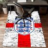 England Football Crest Printed Office Carpet Chair Cushion  Entryway Rug, Rugs for Living Room, Bedroom Christmas gifts