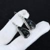 Natürlicher Larvikit Edelstein Antike Ohrringe 925 Sterling Silber Ohrring, Boho Silberschmuck Hängeohrringe, Geschenke zum Geburtstag Geschenke für Sie
