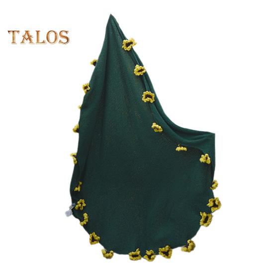 

Вязаный крючком букет роз одеяло мягкое дышащее декоративное романтическое розовое цветочное вязаное одеяло Sunflower