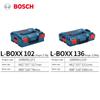 Bosch L-BOXX Series Stackable Toolbox Dual-handle Design for Easier Carrying Padlock Hole Design for Security and Theft Prevention