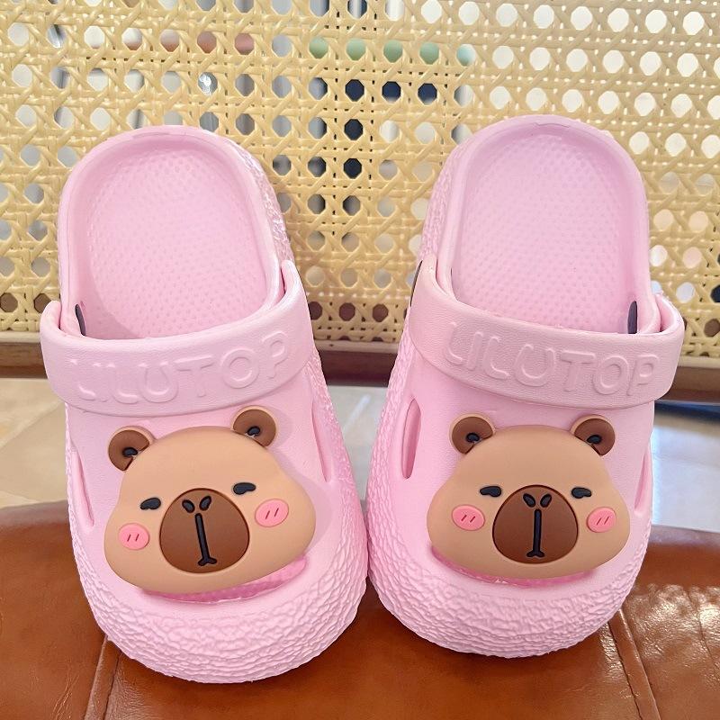 EVA Baby Slippers Boys Girls Sandals Summer Non-Slip Infant Indoor Bathing Children Closed-Toe Slippers