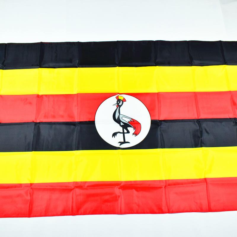 Uganda 90*150cm Flag Banner