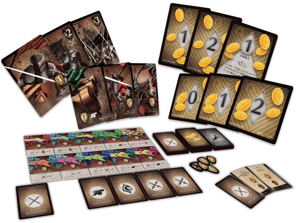 Tactical Games Affinity ages 10 and Board game (3-5 players, 20-30 minutes, up)