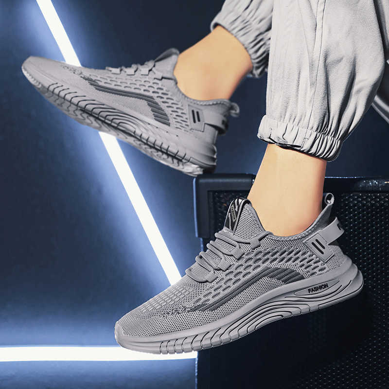 Fashion Camp Perforated Mans Green Woven Sneakers For Sports Mother Shoes Wide Foot Popular Goods Sneakersy Sports Sheos