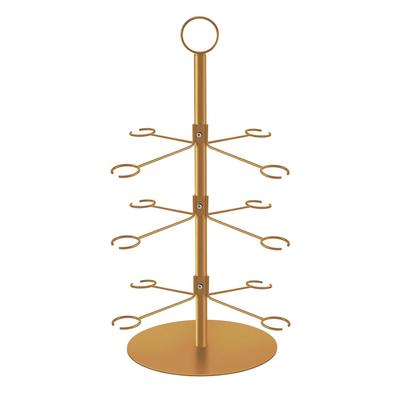 Champagne Glass Holder Metal Wine Glass Display Stand Champagne Flute Holder Tree Stand for Birthday Wedding Party Events